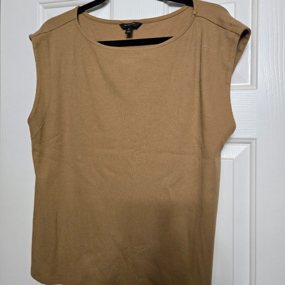 Banana Republic Ribbed Relaxed Top Sz L